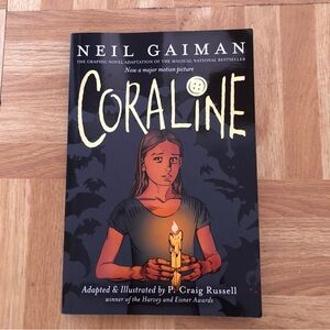 Coraline Graphic Novel - Paperback Book